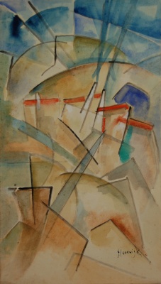 cubistic composition