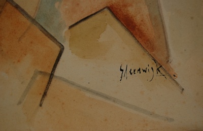 cubistic composition