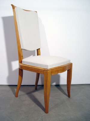 A Set of Six Art Deco Chairs