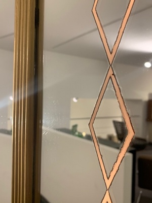 Theaterspiegel beleuchtbar